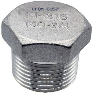 20NB (3/4) T316 Hex Head Plug