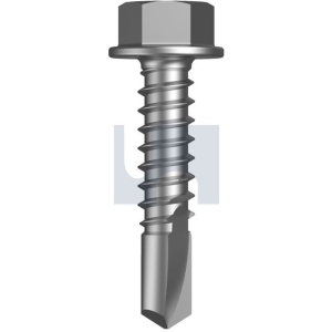 Hex Self Drilling Screw Gr316 Bi-Metal 10Gx16mm