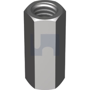 Hex Coupling Nut Gr316 M6