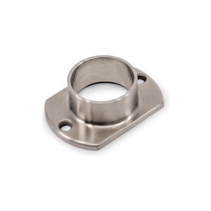 Oblong Flange 38.1mm Gr316 Satin