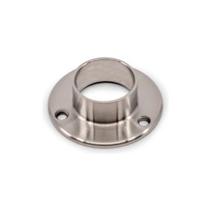Round Flange Plate 38.1mm Satin Gr316