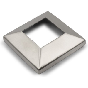 Square Cover Plate 50.8mm Gr316 Satin