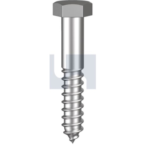 Hex Coach Screw M10x130 Gr316