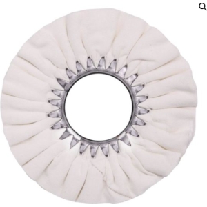 230mm Dia White Polishing Wheel Fine