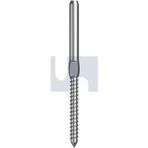 Lag Screw/Swage Terminal R/H Gr316